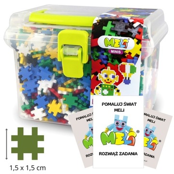 KLOCKI MELI MINIS Travel Box 1100 el + PREZENT