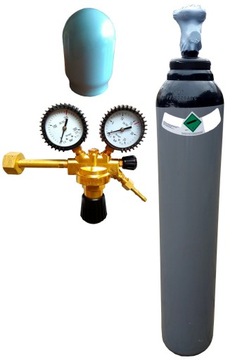 ZESTAW HNMIX HYDROGEN BUTLA GAZOWA AZOT WODÓR 8L REDUKTOR 16 KOŁPAK OSŁONA
