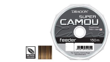 ŻYŁKA Dragon SUPER CAMOU FEEDER 0.18MM 150m
