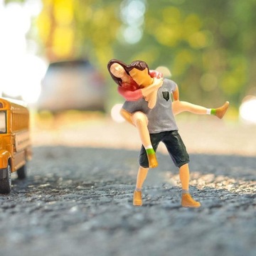 1/64 modele scenicznych ludzi prezenty dla projektów DIY