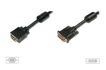 Кабель-адаптер DVI-I Dual Link Тип DVI-I(24+5)/VGA,