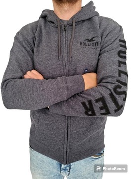 Hollister rozpinana bluza męska z kapturem r. M