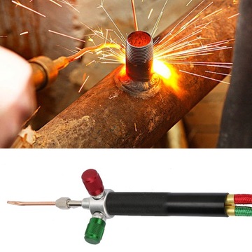 Мини газовая горелка с кислородом, ацетиленовая сварка
