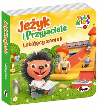 LATAJĄCY ZAMEK kartonowa książeczka | Bajka JEŻYK i PRZYJACIELE