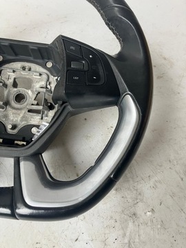 РУЛЕВОЕ КОЛЕСО DS5 МНОГОФУНКЦИОНАЛЬНОЕ КОЖАНОЕ ХРОМ