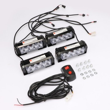 Оранжевые гриль-вспышки для 16 светодиодных фонарей