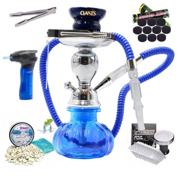 Shisha Szisza Fajka Wodna Bongo 1 wąż Zestaw idealny na Prezent