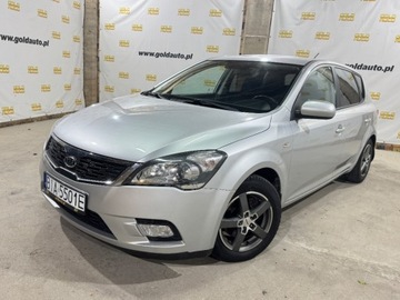 Kia Ceed I Hatchback 5d Facelifting 1.4 DOHC CVVT 90KM 2010 Kia Ceed LIFT 1.4 90KM Klima 2x kola 1-reka Gotowy do jazdy 1.4 90KM