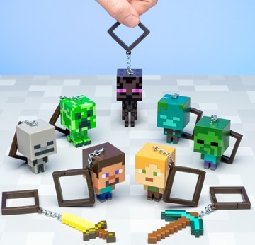 MINECRAFT - РЮКЗАК БРЕЛКИ ДЛЯ ДРУЗЕЙ