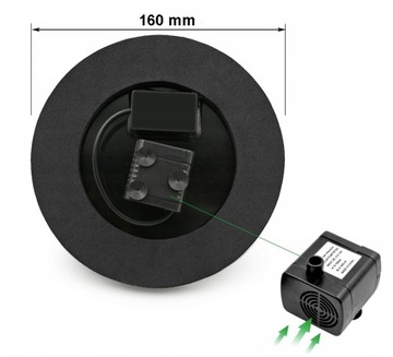 СОЛНЕЧНЫЙ САДОВЫЙ ФОНТАН, ПЛАВАЮЩИЙ НАСОС ДЛЯ ПРУДА