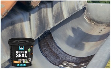 Жидкие резиновые уплотнители Водосточные желоба Дымоходы РЕЗИНОВОЕ УПЛОТНЕНИЕ + Лента BISON 10 м