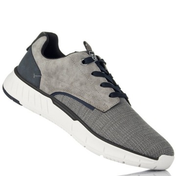 Sneakersy męskie 13635-42 grey szare r. 45