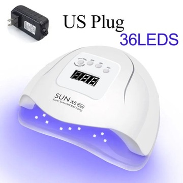 45 LEDS UV LED Lamp For Nails Lamp With Memory Function Professional Nail D