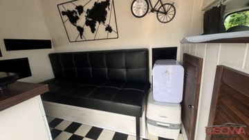 Renault Trafic II Kabina 2.0 dCi 115KM 2010 Renault Trafic long Kamper 2.0dci lozko lodowka kuchenka ,tv 2x markiza z, zdjęcie 37