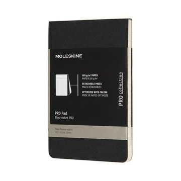 PRO Pad Moleskine P, Linie, Czarny
