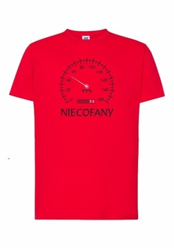 KOSZULKA URODZINOWA MĘSKA LICZNIK NIECOFANY 30 40 50 60 70 NA PREZENT