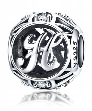 Charms Zawieszka Litera H New Style S925