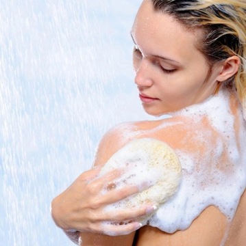 Натуральная губка для мытья тела LOOFAH Eco Plant