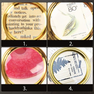 КЛАССИЧЕСКАЯ РУЧНАЯ ЛИНЗА С ЛУПОЙ