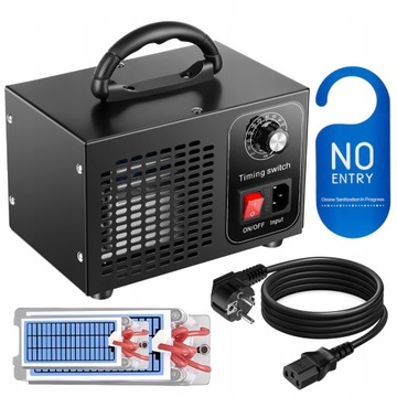 GENERATOR OZONU BEZPIECZNY OZONATOR SKUTECZNY OCZYSZCZACZ 48000MG/H + timer