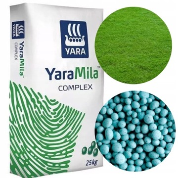 YARA MILA HYDROCOMPLEX NORWESKI NAWÓZ DO TRAWY 25 NIEBIESKA GRANULKA