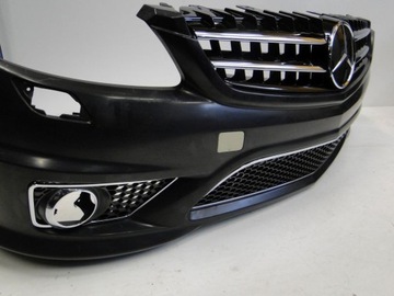 MERCEDES CL 216 63 65 AMG БАМПЕР С ХРОМИРОВАННЫМ РАСПЫЛИТЕЛЕМ