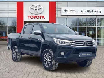 Toyota Hilux VIII Podwójna kabina 2.4 D-4D 150KM 2019 Toyota Hilux Toyota Hilux 2.4 D-4D Double Cab SR5 4x4, gwarancja, salon PL,, zdjęcie 3