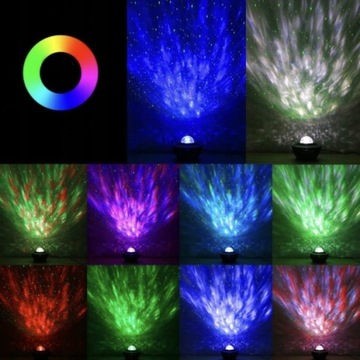 STAR STARS ПРОЕКТОР СВЕТОДИОДНЫЙ НОЧНИК USB + ПУЛЬТ ДИСТАНЦИОННОГО УПРАВЛЕНИЯ