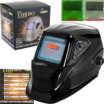 Przyłbica automatyczna MAGNUM TRUECOLOR turbo