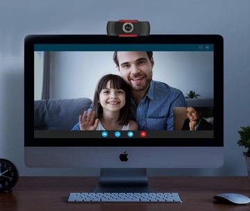 ВЕБ-КАМЕРА ПК FULL HD ДЛЯ ЗАНЯТИЙ С МИКРОФОНОМ