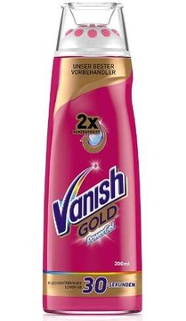 Гель-пятновыводитель для ткани Vanish Oxi Action со щеткой Power Gel 200 мл