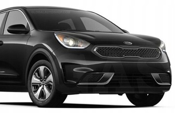 KIA NIRO - CHROM LIŠTA MASKA CHRÓM MŘÍŽKY NÁRAZNÍKU TUNING