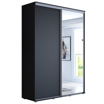 Szafa przesuwna TOP -1 200x242 półki lustro WYSOKA