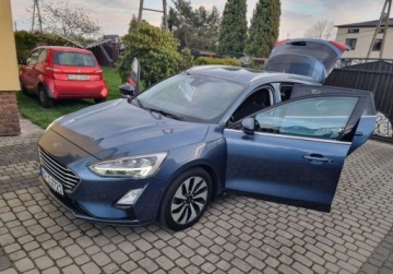 Ford Focus IV Kombi 1.0 EcoBoost 125KM 2019 Ford Focus Ful LED Zadbane Pierwszy wlasciciel Serwis ASO Niski przebieg P, zdjęcie 10