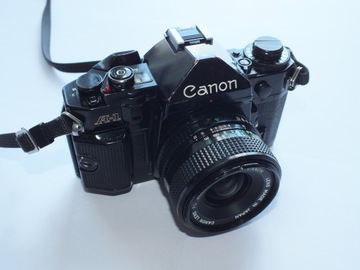 Canon A-1 + Canon Lens FD 28 мм 1:2,8