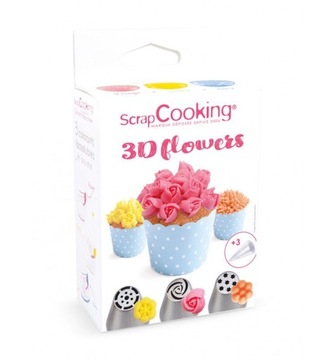 Zestaw do dekoracji muffinek - 6 elementów