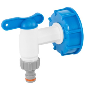 Kran do mauzera z kranikiem 3/4 z wylotem 3/4 IBC