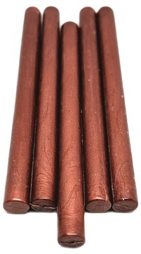 Lak wosk do lakowania CZERWONE ZŁOTO do pistoletu 11mm 5szt
