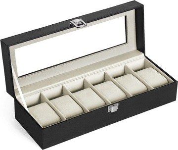 КОРОБКА-ОРГАНИЗАТОР ДЛЯ ЧАСОВ 6 шт.