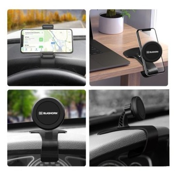 МАГНИТНЫЙ ДЕРЖАТЕЛЬ ДЛЯ ТЕЛЕФОНА НА ПРИБОРНОЙ ПАНЕЛИ АВТОМОБИЛЯ ПРОЧНЫЙ СТАБИЛЬНЫЙ