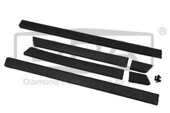 LIŠTA DVEŘE KPL 6 KS VW GOLF II 191853517A