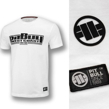 Koszulka męska PIT BULL t-shirt pitbull BAWEŁNA