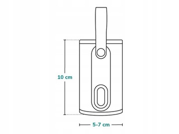 LIONELO Thermup Go Подогреватель для бутылочек Серебристый