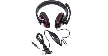 Наушники Gembird MHS-001 с микрофоном, черные