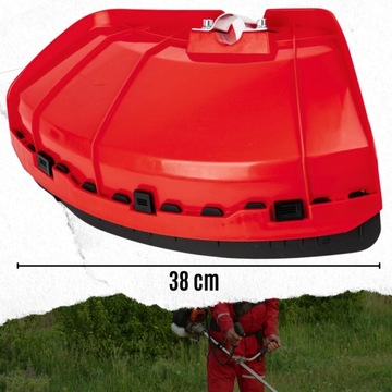 КРЫШКА ГОЛОВКИ ДЛЯ МАСЛЯНОГО МАСЛА ДЛЯ БЕНЗИНОВЫХ СТРИММЕРОВ В КОМПЛЕКТЕ, КРАСНАЯ