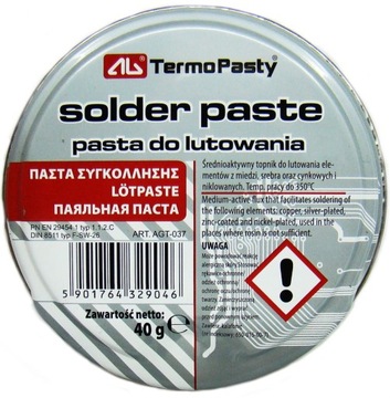 Pasta Lutownicza AG 40g