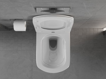 MEXEN VITO УНИТАЗ БЕЗОБЕДНИК БЕЛЫЙ СИДЕНЬЕ