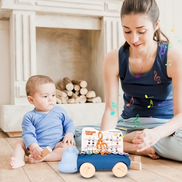 Гиппопотам Тарелки Бегемот на колесах 8 ТОНОВ 2 В 1