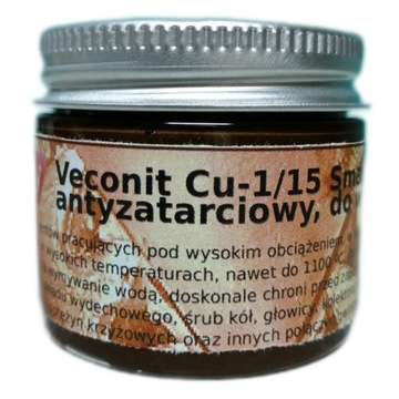 Smar miedziowy montażowy antyzatarciowy VECO 60 g