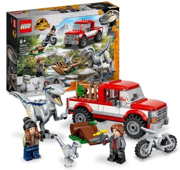 LEGO Jurassic World 76946: Поимка велоцирапторов Блю и Беты
